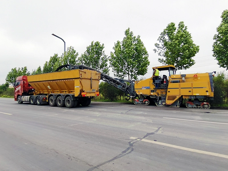 XCMG Bulk Grain Transport Semi-Trailer Xly245b for Transport of Hot Asphalt Milled Material Sandy Gravels for Sale