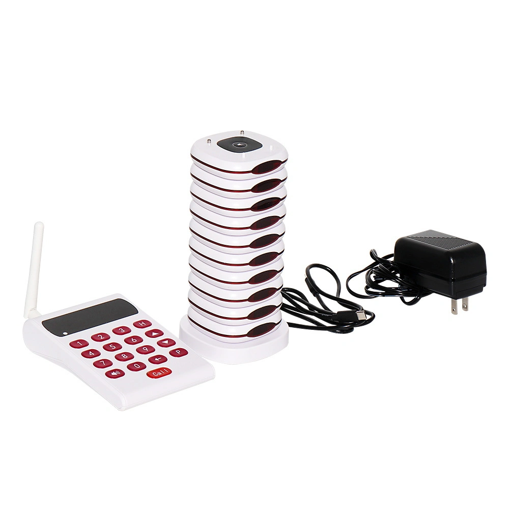 Fsk Restaurant Table Service Call Button Pager Wireless Paging System