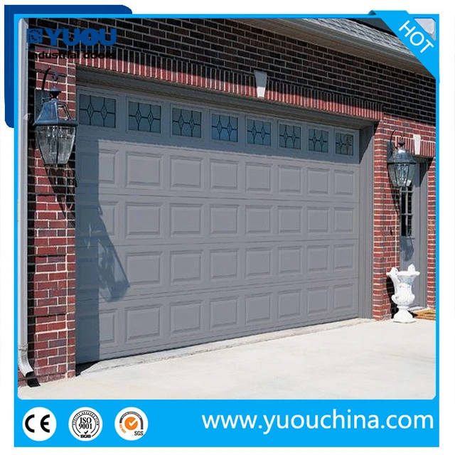 Security Automatic Sectional Thermnal Insulated Garage Door with Low U Value