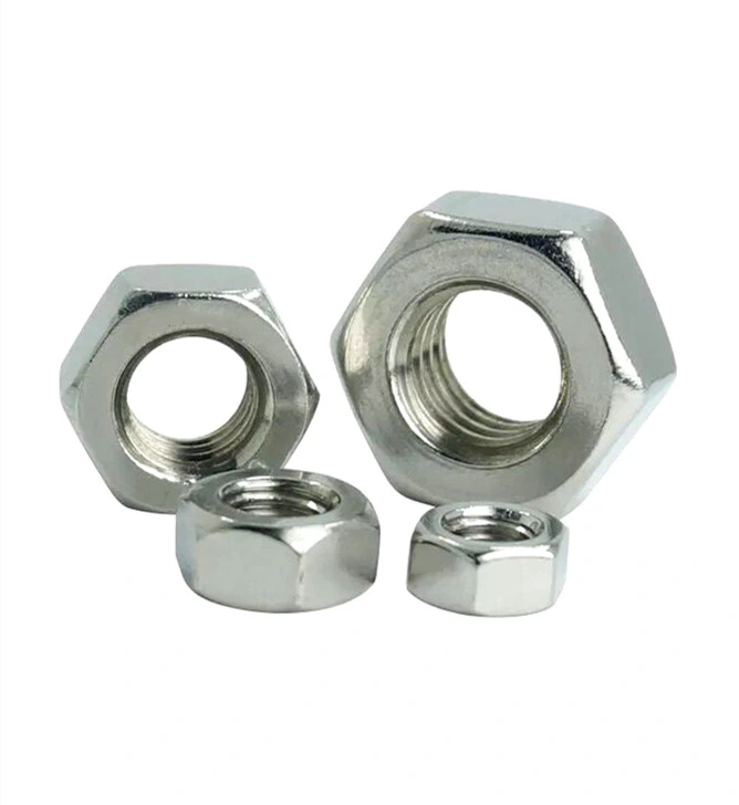 M4-M36 Galvanizd tuerca hexagonal con alta calidad