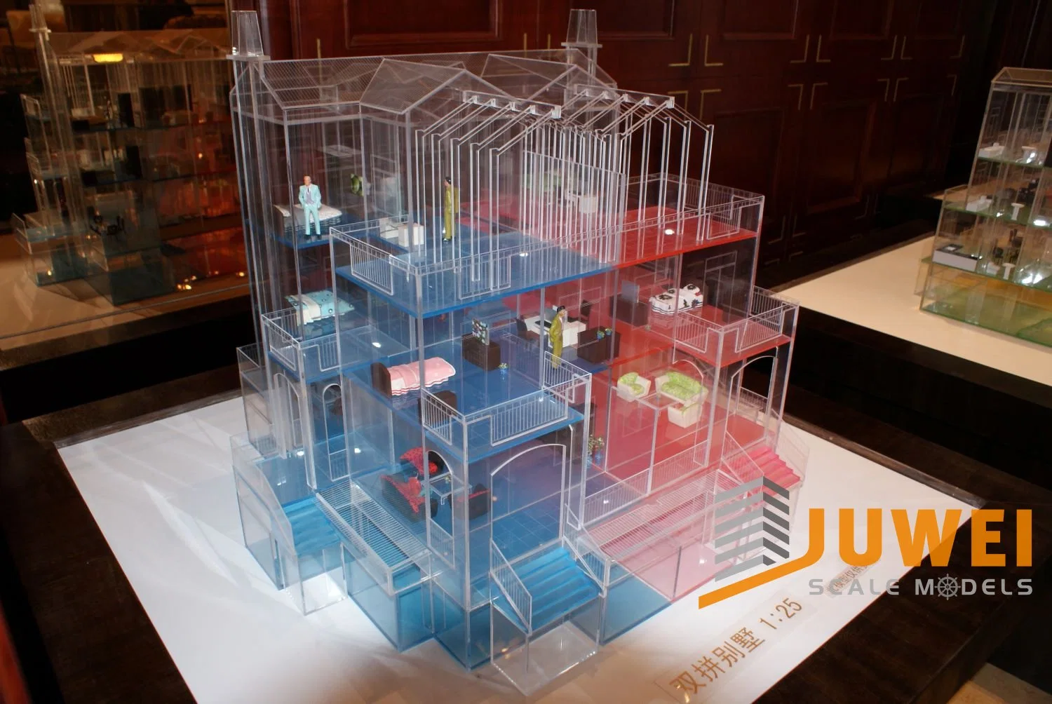 Создание модели внутреннего макета архитектуры (JW-60)