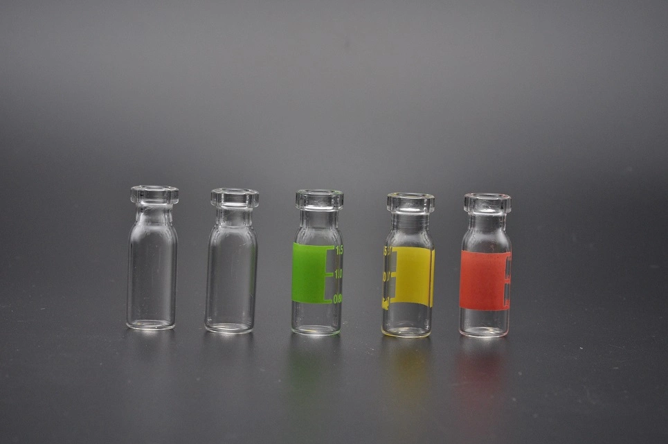 2ml HPLC Glass Vials 8-425 Screw with Caps and PTFE Septa