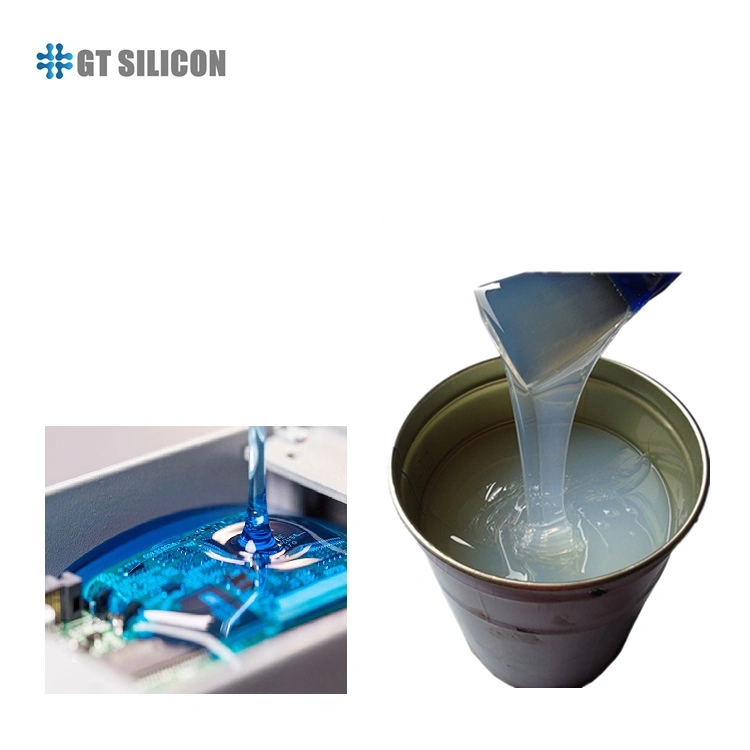 Top Quality Environmental RTV2 Liquid Silicone Adhesive for Electric Power Supplier Electronic Silicone Rubber Silicone Potting Compound