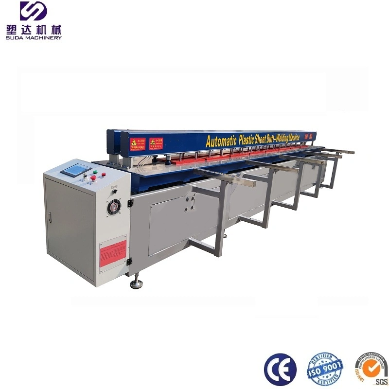 2-30mm Thick PE PP PVC PPS Ppn PVDF Pph Plastic Sheet Welding Rolling Machine/Butt Welding Machine/Plastic Sheet Processing Machine