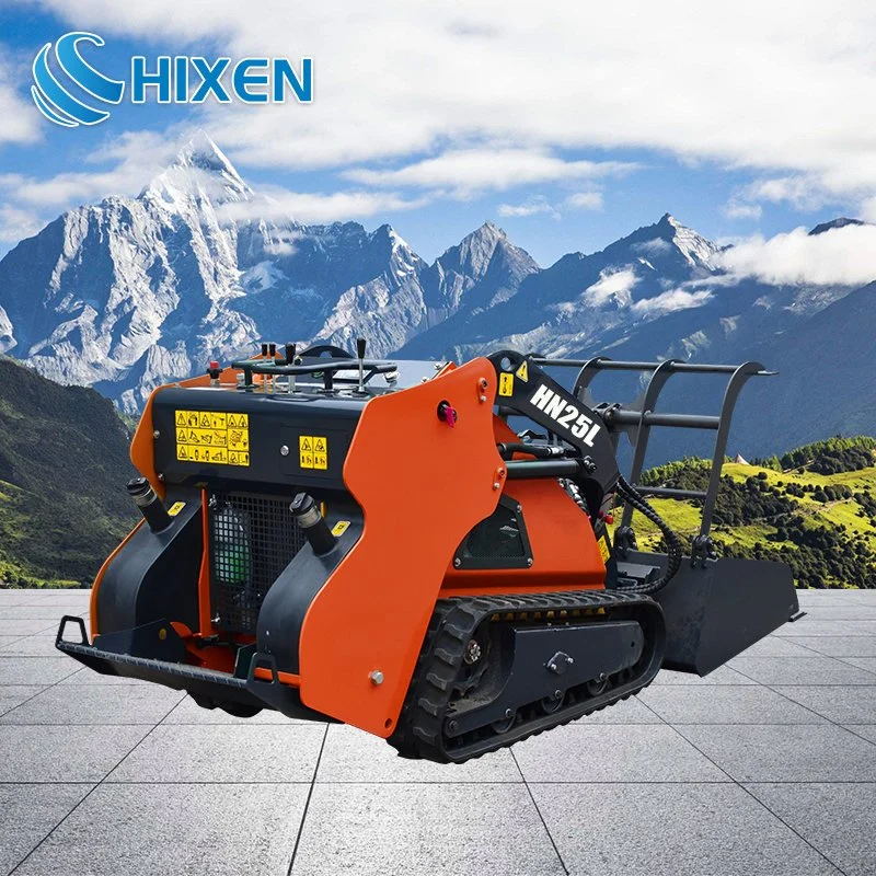 Reliable China Mini Construction Equipment Compact Skid Steer Loader CE EPA Euro5 Crawler Wheel Small Dingo Micro Track Loader Machines Cheap Price for Sale