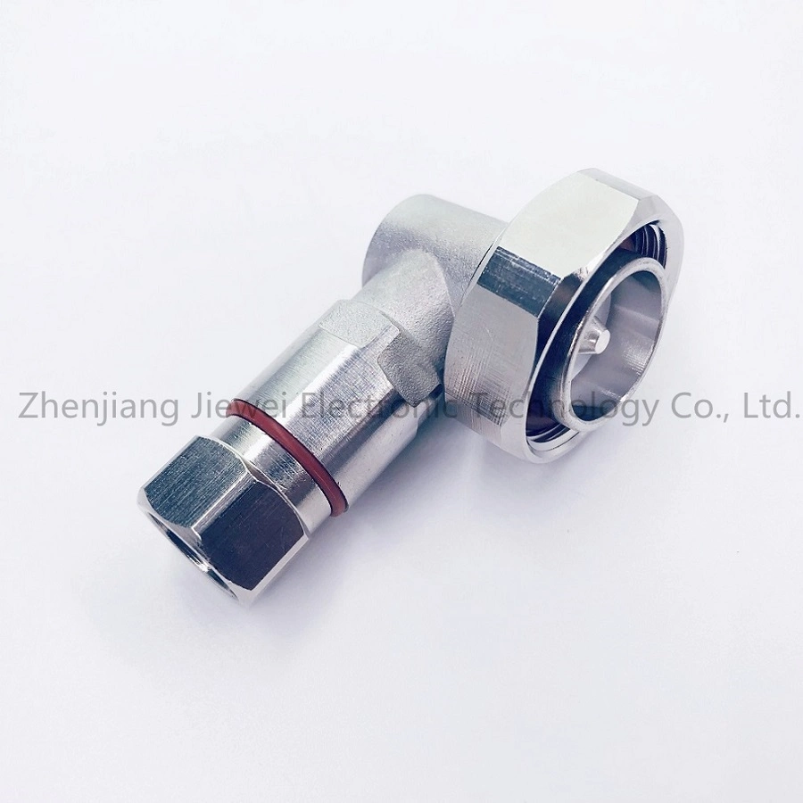 7/16 DIN Male Right Angle Connector for 1/2 Coaxial Feeder Ldf4-50A Cable