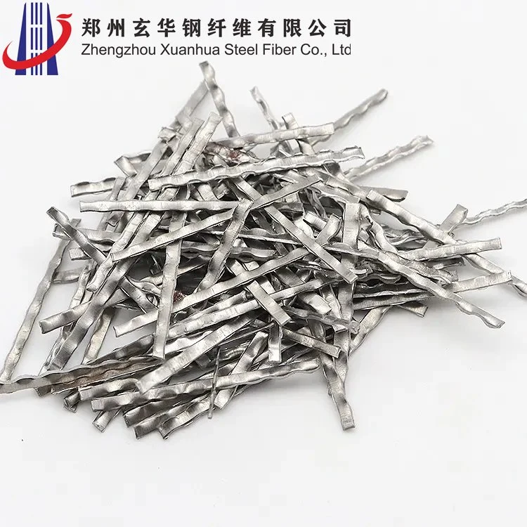 Shear Steel Fibre Cut Sheet Crimped Concrete Stainless Steel Fiber Water Conservancy Project Steel Fiber for Construction