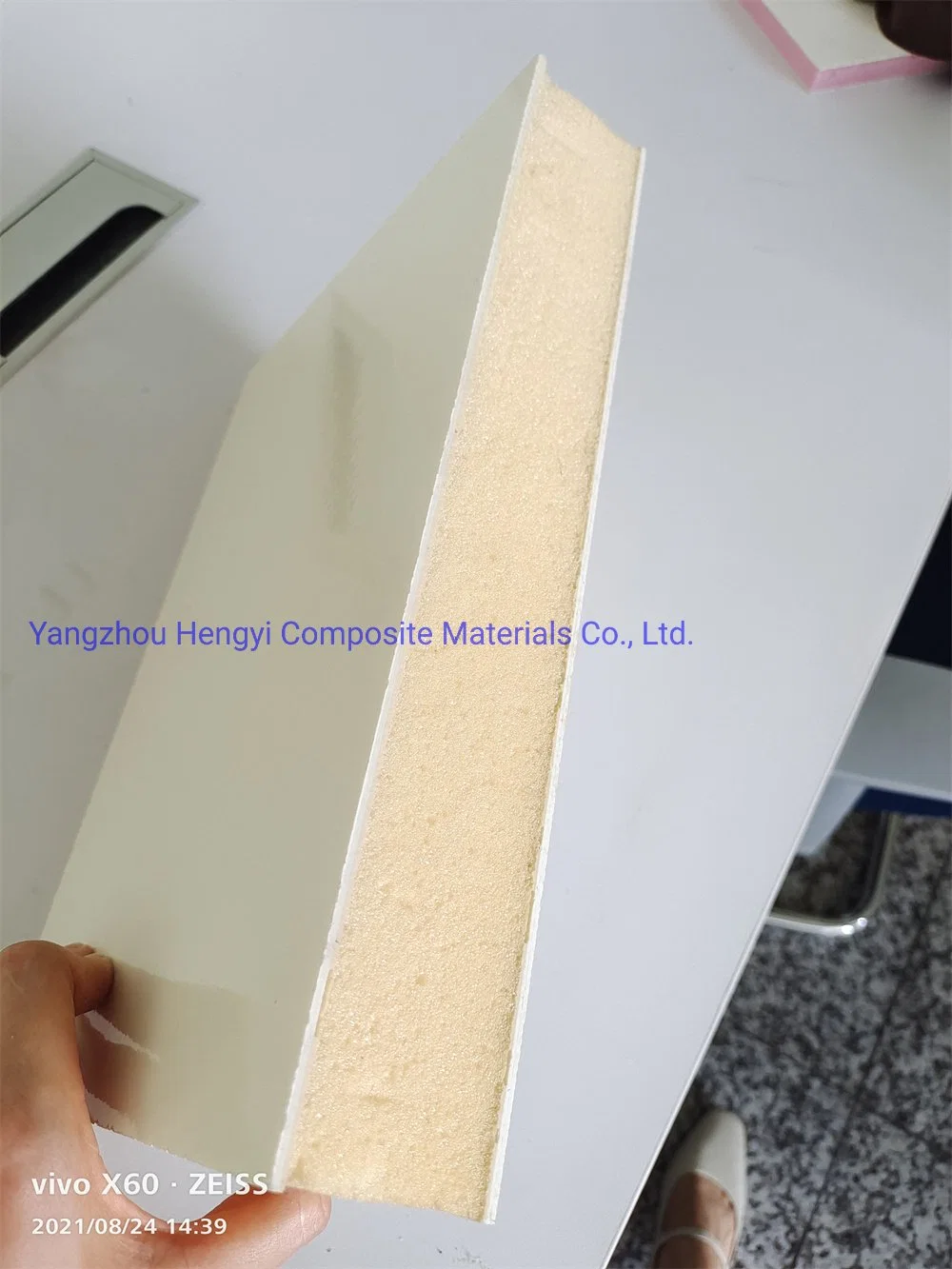 Fiberglass Reinforced Plastic FRP PU Foam Composite Panel for Trailers