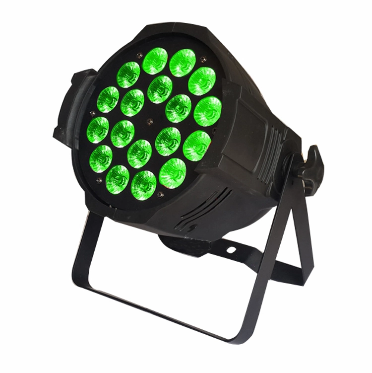 DMX 512 LED PAR Light Indoor Use Wedding Event LED Color LED PAR Wash Uplight 18PCS 18W LED PAR