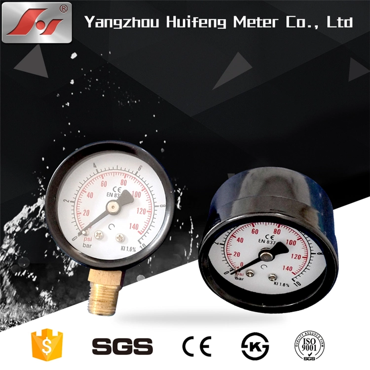 Pressure Gauge for Air Regulator Valve Paint Gun Air Pressure Manometer