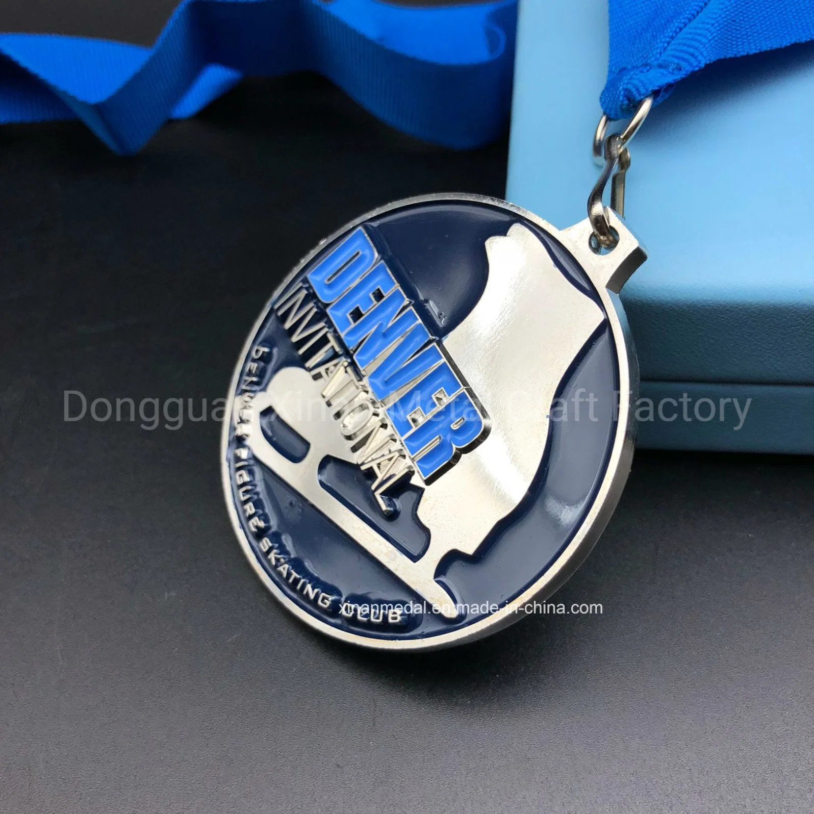 High quality/High cost performance Gold Made in China 3D Crystal Medal