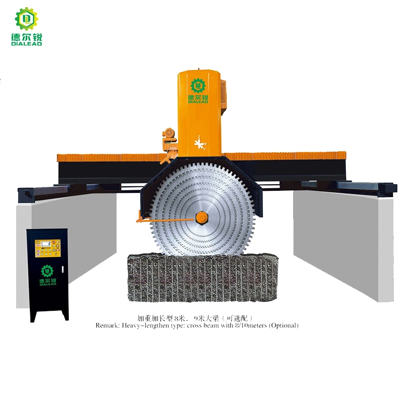 Dialead Monthly Deals China Bridge Multi-Blade Granite Marble Cutter Block Cutting Machine for Granite Marble Stone Cutter Machinery