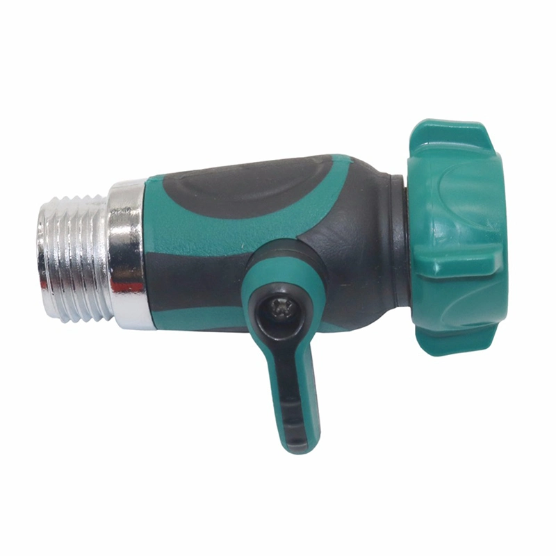 3/4" de la válvula Grifo recto conector adaptador de manguera de la Agricultura de EE.UU. de acoplamiento de divisor de machos de roscar estándar