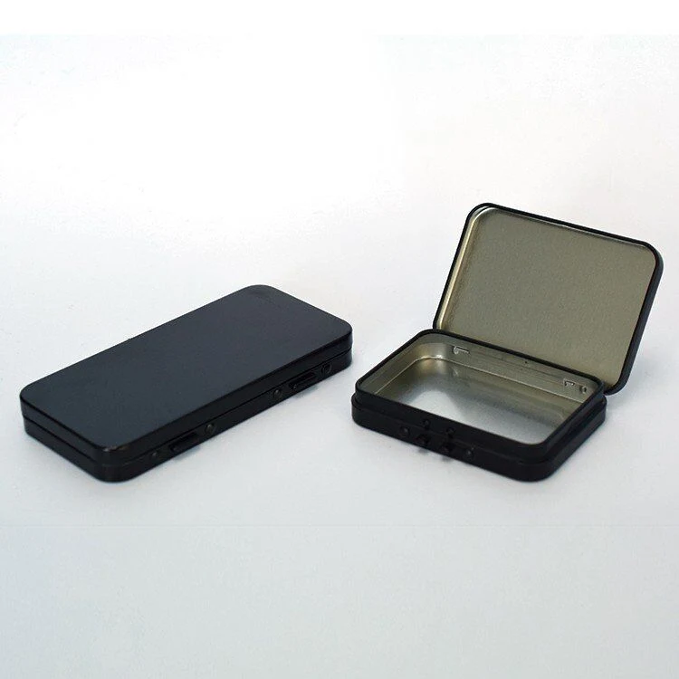 Custom Embossed Debossed 50mm 80mm 120mm Packaging Tin Box Reusable