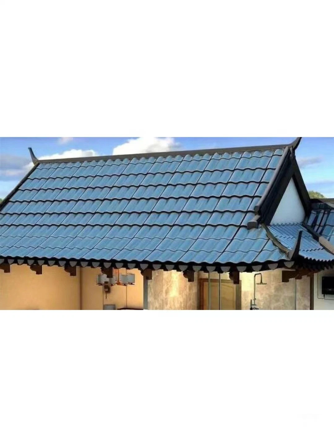 Solar Energy System BIPV Roof Tile 95W Photovoltaic China