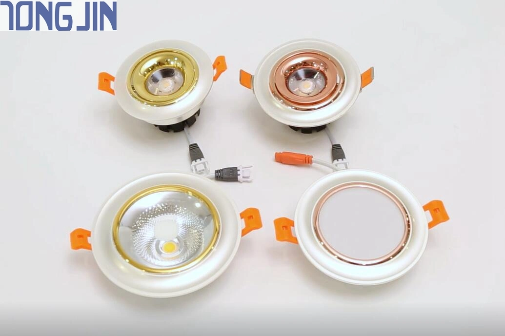 Factory Wholesale/Supplier Interior Lighting Fixture COB Ceiling Lamp Recessed LED Downlight