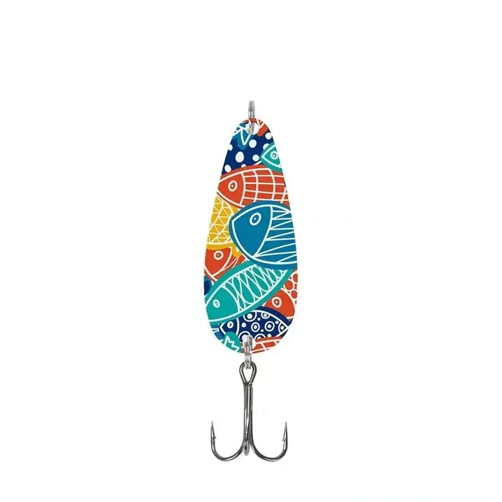 Customized Printing Sublimation Blank Aluminum Fishing Hook Set