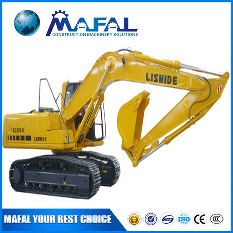 China New 13 Ton Crawler Excavator Machine Sc130.9