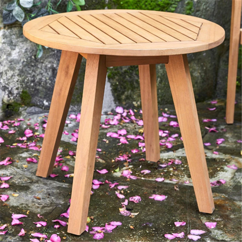 Herstellung OEM Outdoor Holztische Moderne Party Patio Restaurant Garten Camping Tisch und Stühle Set Möbel Weintisch Picknick-Tisch Strandtisch