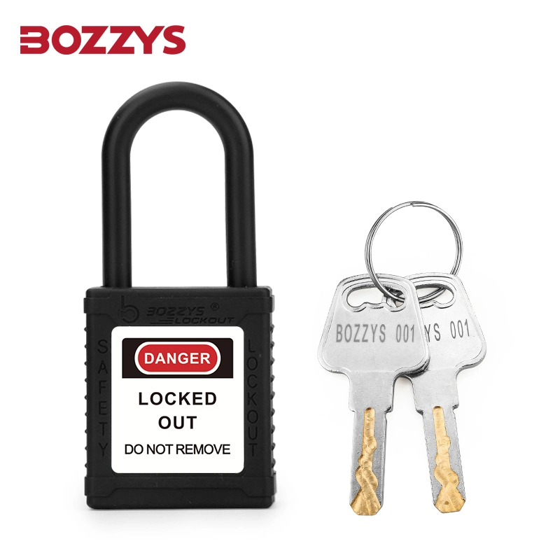 Lockout Manufacturer 38mm Nylon Shackle ABS Industrial Padlock