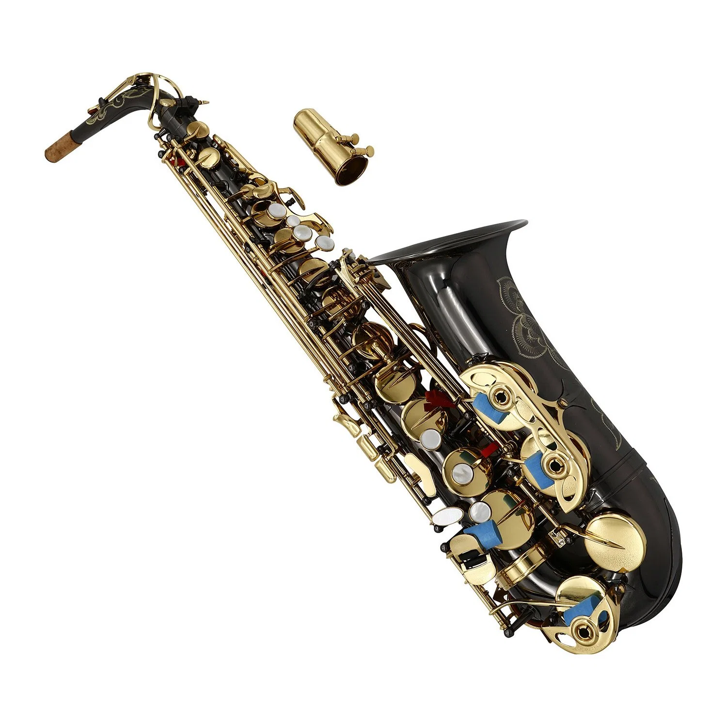 Bonne plaqué nickel noir Saxophone Alto fabricant