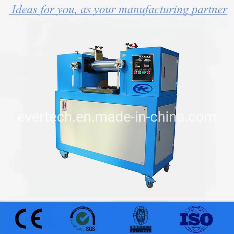 6inch Lab Rubber Two Roll Mill Open Rubber Mixing Machine