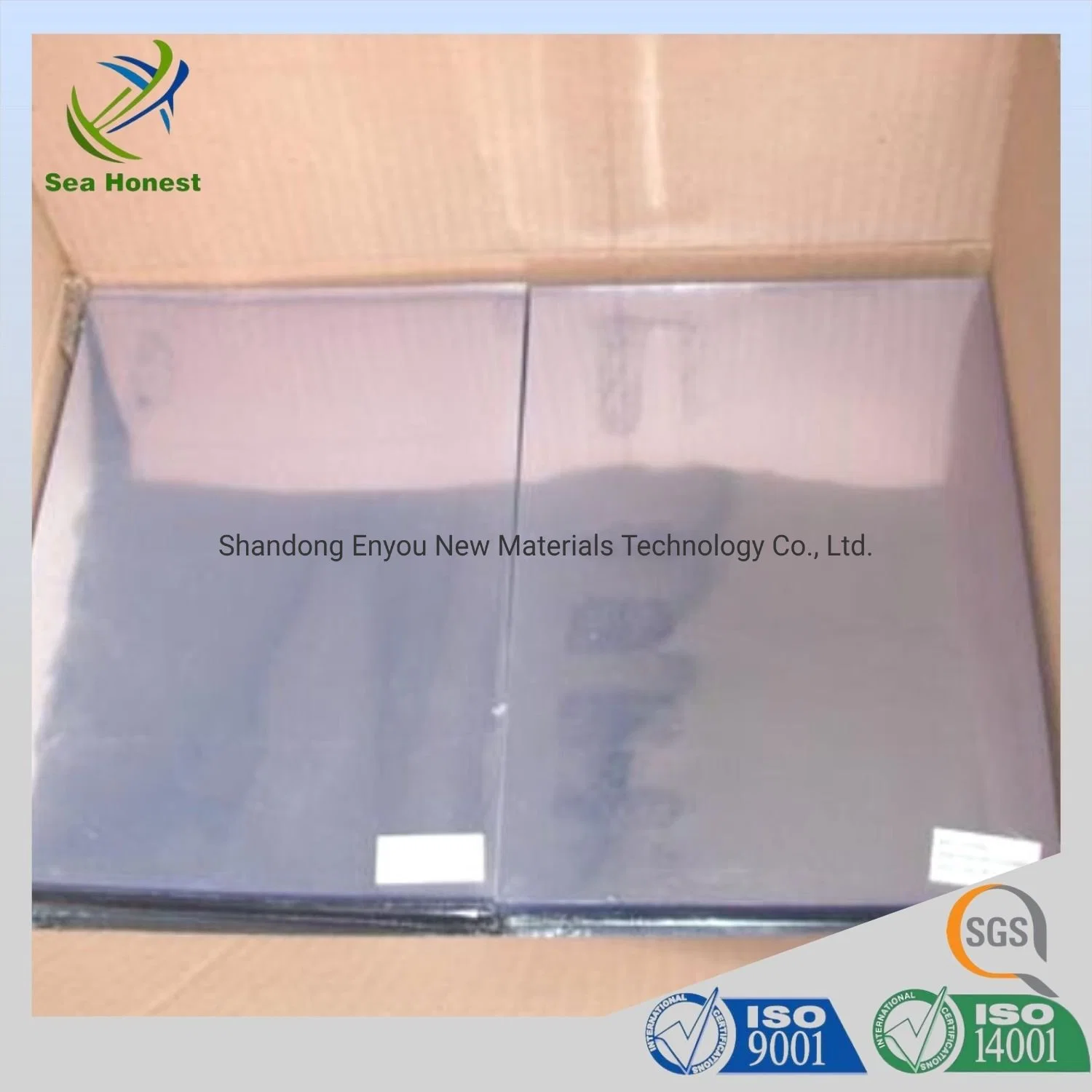 OEM 0.3mm Rigid Transparent Plastic Frosted PVC Sheet for Printing