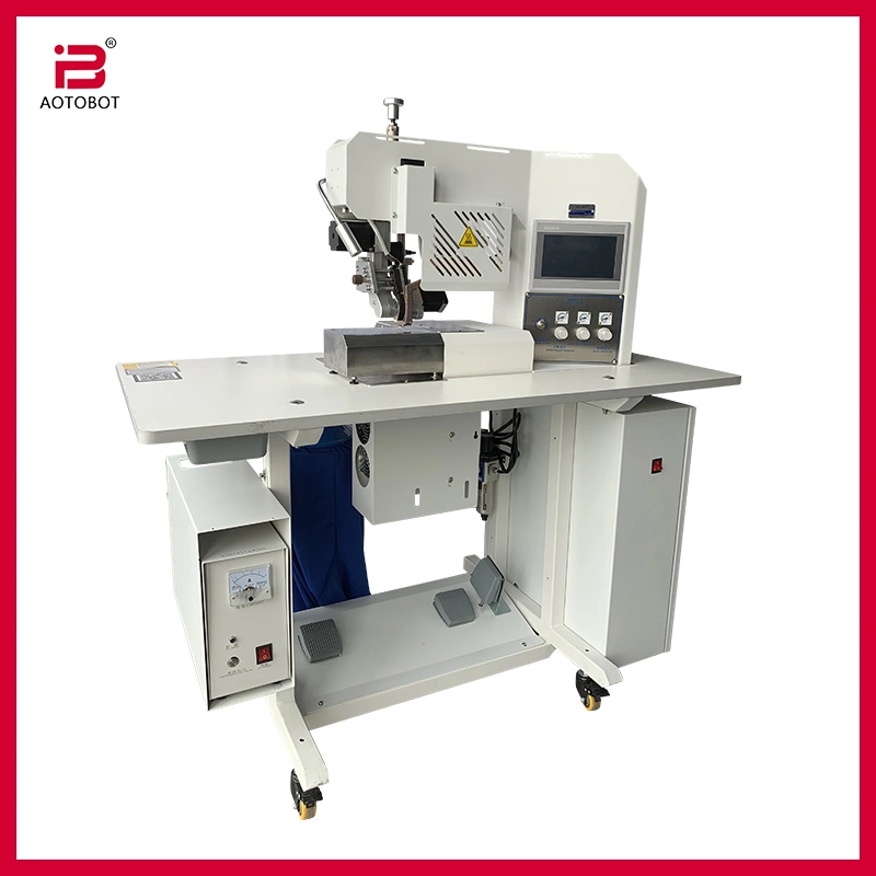 Hf-502b Sportswear Ultrasonic Cutting and Welding Machine Seamless Bonding Machine