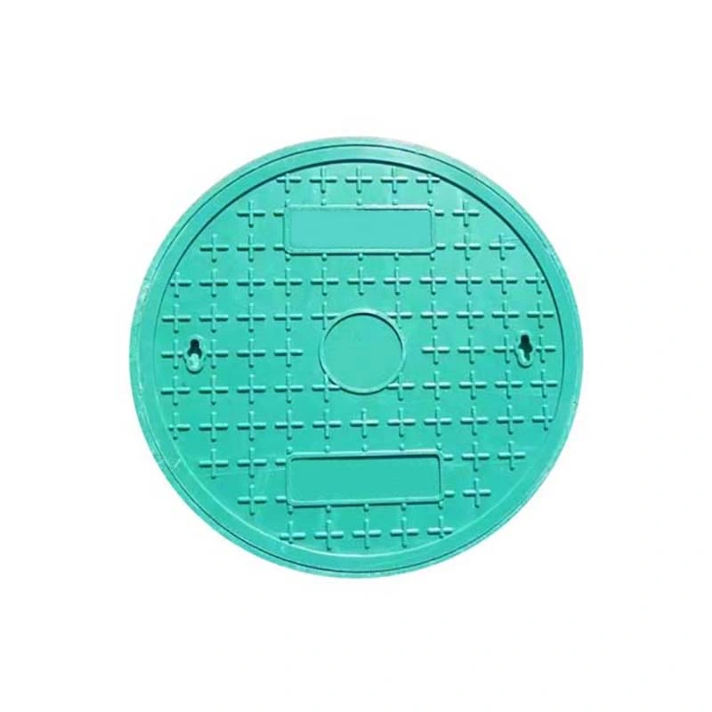 650mm SMC Composite /Glass Fiber Reinforced Plastic FRP Sewer Drain Manhole Cove