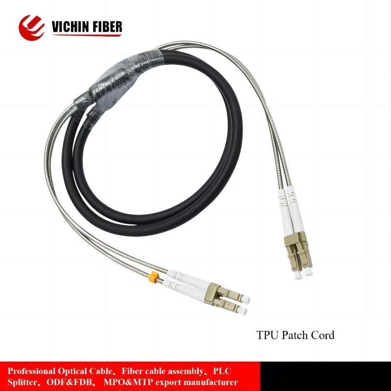 Outdoor Ftta Multi-Mode Om2 4.8mm Cpri Dlc Connector Fiber Optic Jumper