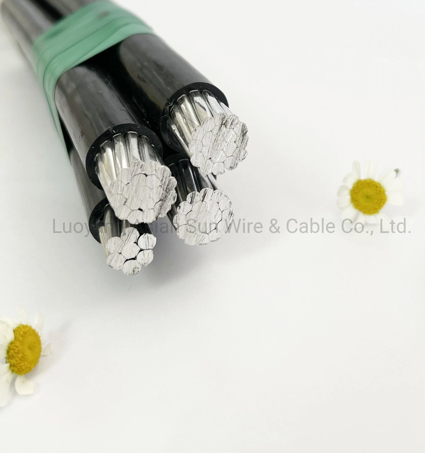 Cable aéreo ABC cable integrado con aislamiento XLPE/PVC