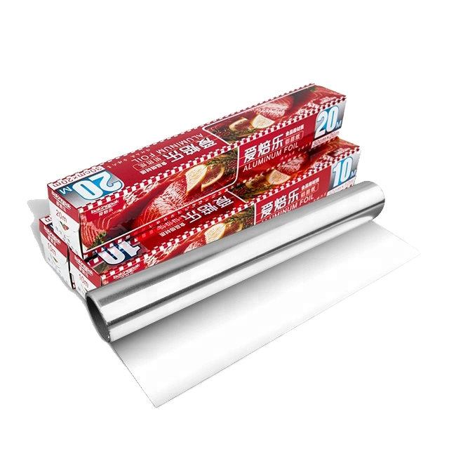 Household Food Packaging Aluminium Foil Roll Paper with Product Certification