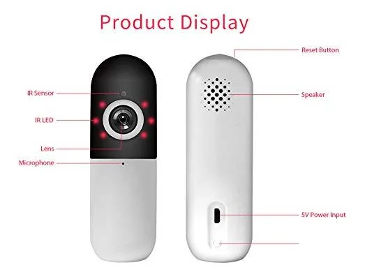 Seguimiento del movimiento de vida inteligente tuya la visión nocturna 1080P 2MP Smart Wireless WiFi Inicio interiores Mini cámara IP DE SEGURIDAD CCTV