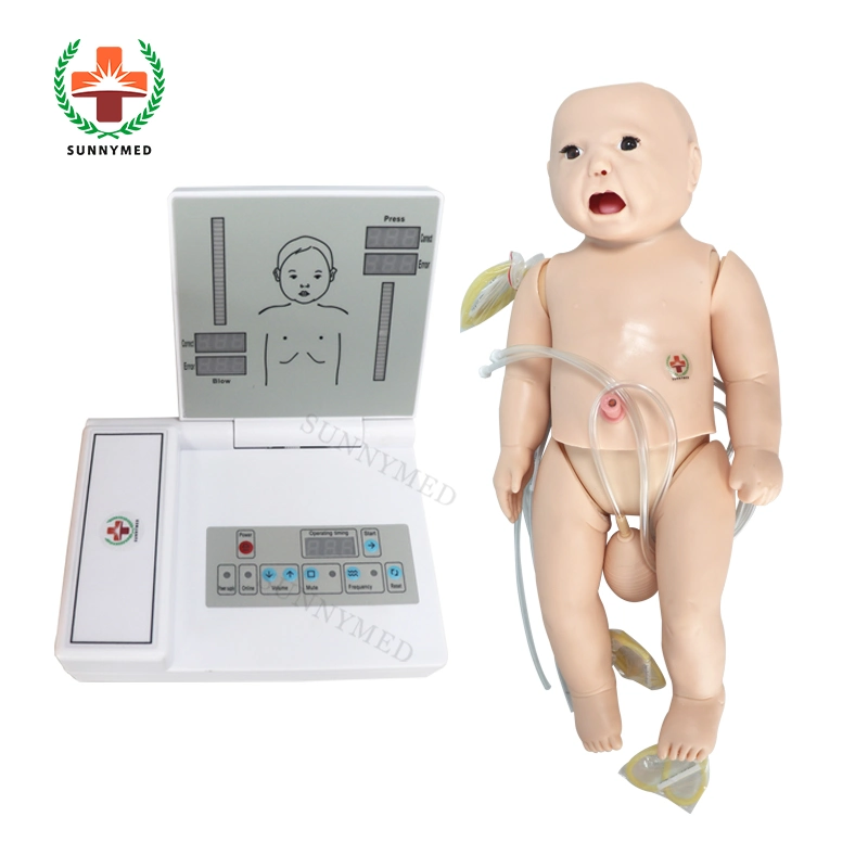 Sy-N060 Medical Advanced Full Functional Neonatal Nursing and CPR Manikin for Training