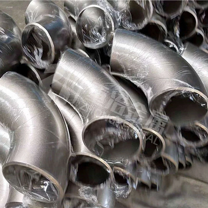 Customized Butt-Weld-Accessories Nickel-Alloy-Inconel-825 ASTM-B423 Malleable-Iron-Conduit 25mm 4inch Stainless Steel Clamped Socket Elbow