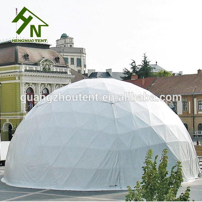 Grandes profesionales de insonorización exterior PVC transparente cúpula Festival tienda de campaña parte eventos