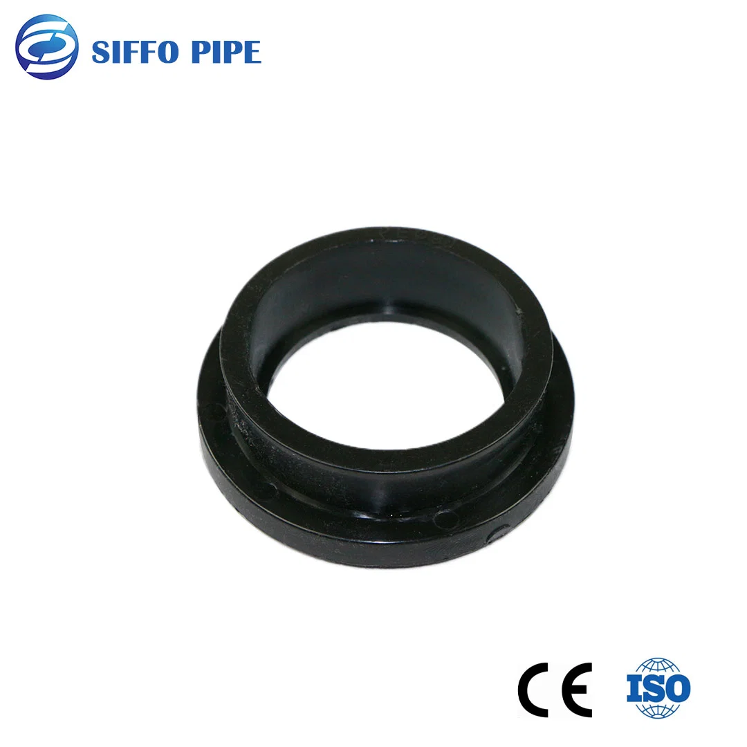 DN180*160mm tubo negro de plástico Reductor de montaje de conector/Sistema de Agua de Riego y Agricultura/Jardín riego