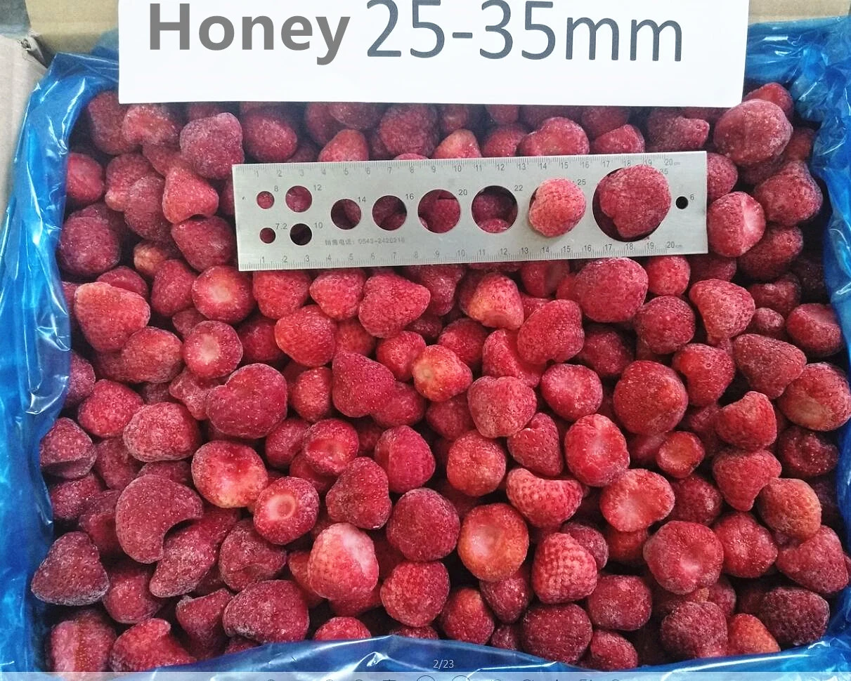 Sinocharm Red A13 IQF Frozen Sweet Strawberry with Brc a Certificate