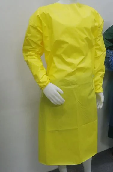 Bata impermeable transpirable de aislar la máquina de hacer Ropa Tejida Prendas de protección desechables de uso médico batas quirúrgicas que hace la máquina