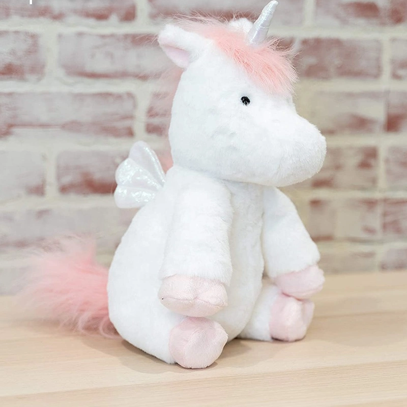 Nouveau design d'usine d'Adorable Winged Unicorn animal en peluche jouet pour enfants pour tous les âges