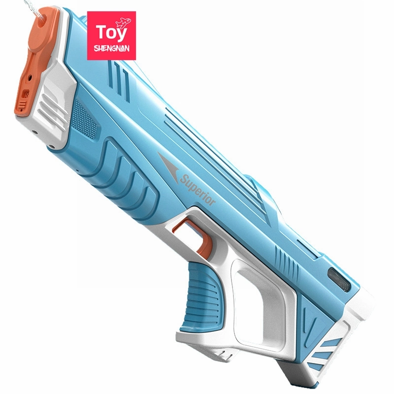 in Summer, The New Cross-Border Automatic Water-Absorbing Electric Water Gun Is Used for Outdoor Water Fights, Splashing and Spraying Children's Toys.