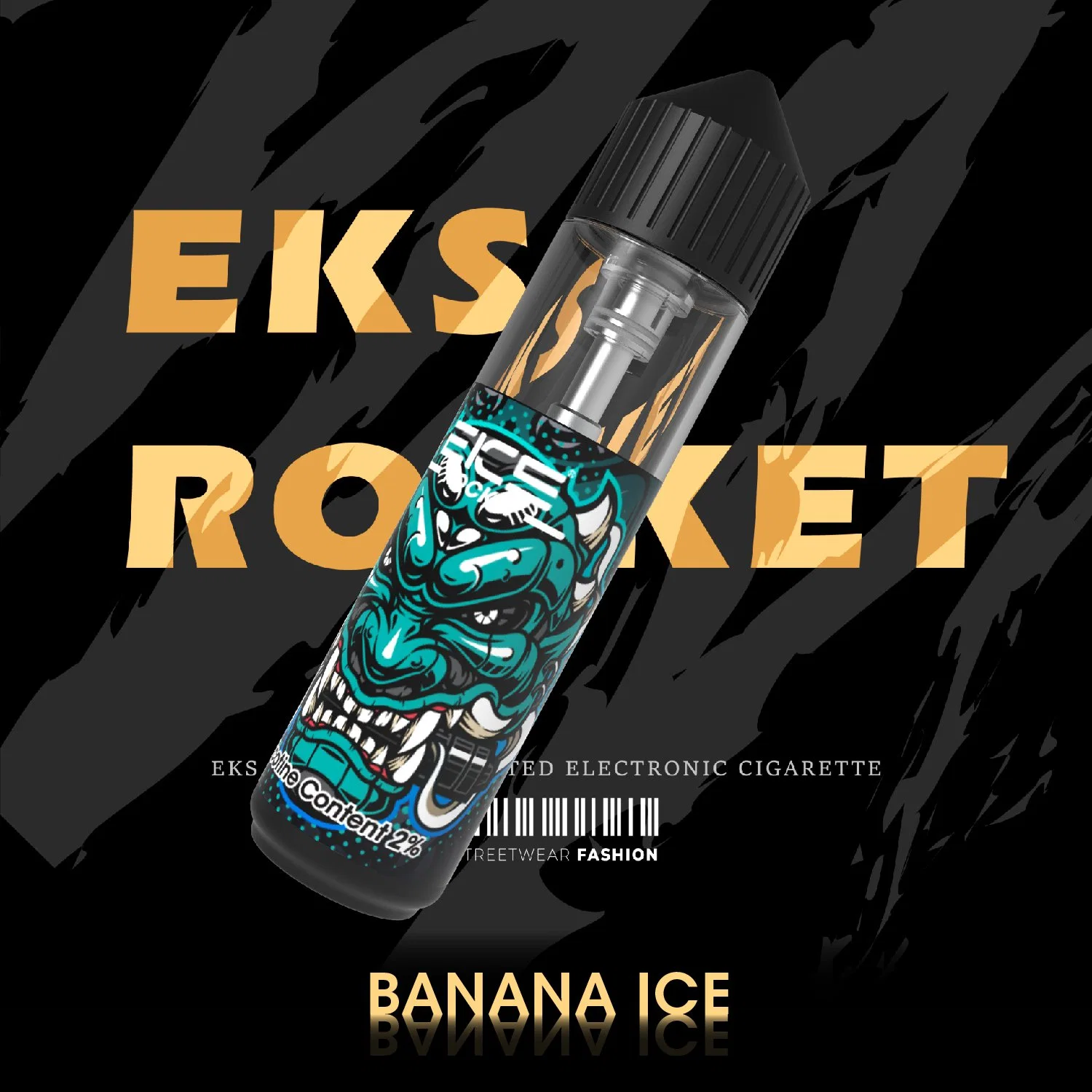 Eks Rocket Adjustable Airflow OEM Custom Manufacturers Wholesale Vape Disposable Rechargeable 15ml 8000puff Health Cigarette E-Cigarette Randm Tornado