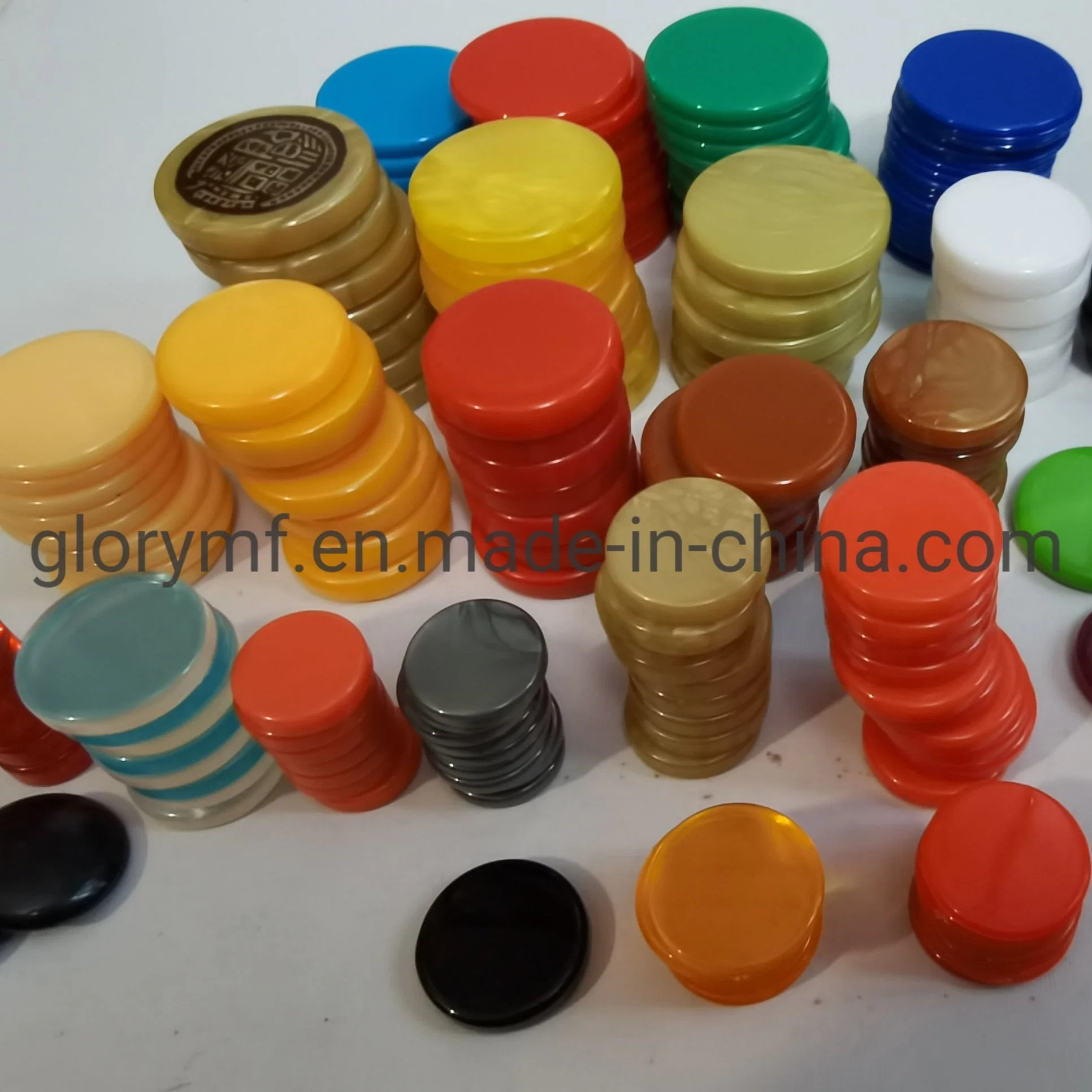 Manufacture Colorful Plastic Poker Chips