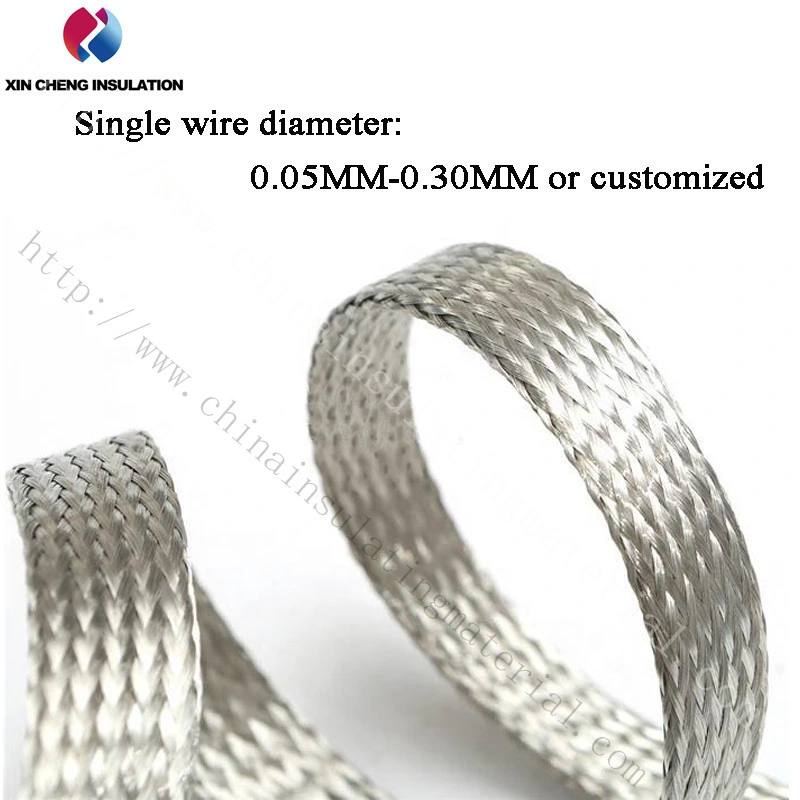 Electrical Ground Earth Strap Braided Copper Flexible Connector