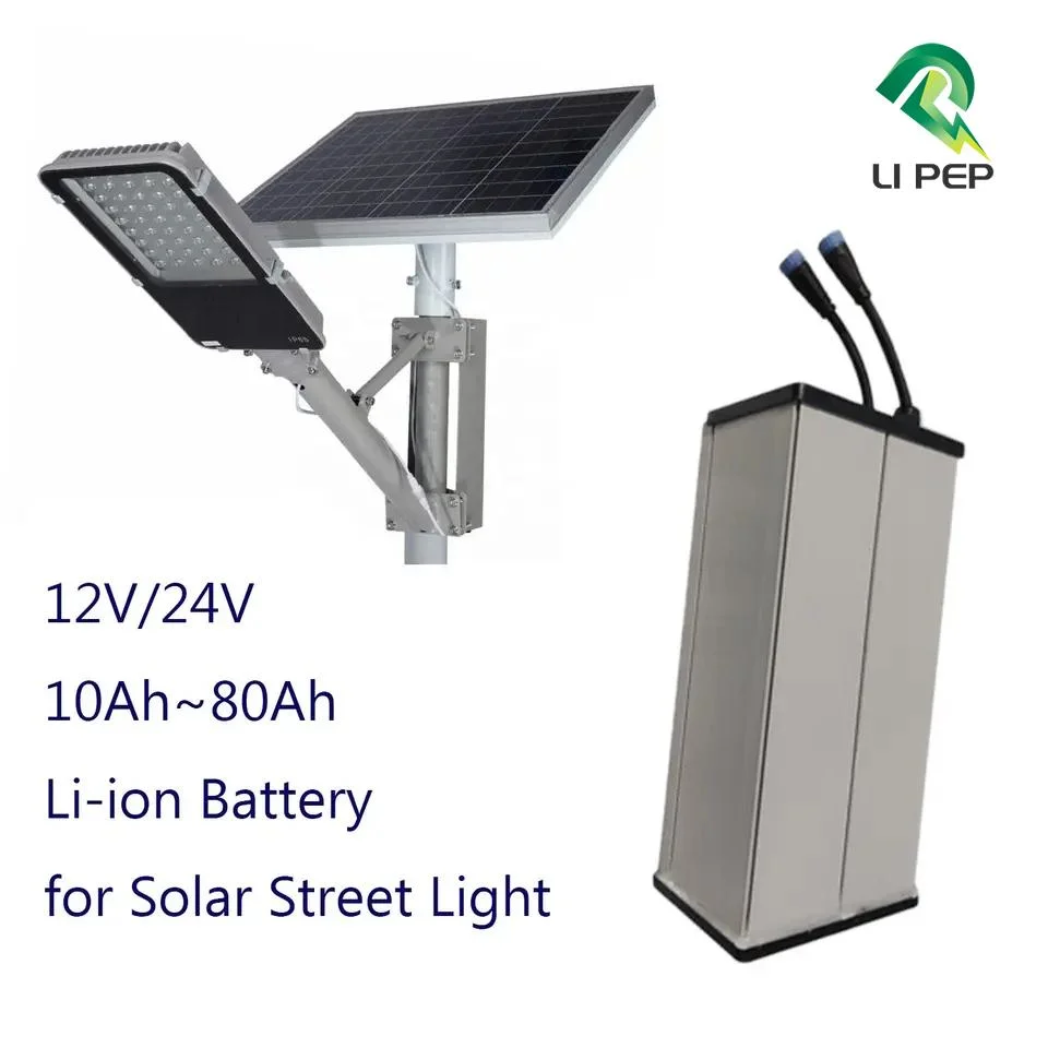 3 anos de garantia alumínio Solar Street Light Battery 24V50ah Solar Luz de estrada IP65 à prova de água de 1200 W Solar Street Light