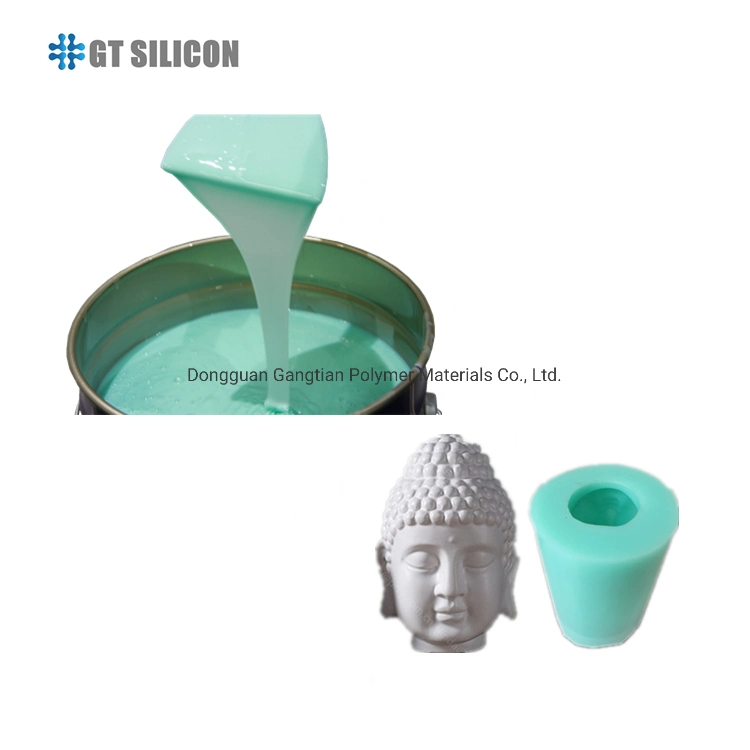 Tin Cure Silicone Rubber a: B 100: 2 RTV2 Liquid Silicone Rubber for Silicone Gypsum Mold Making