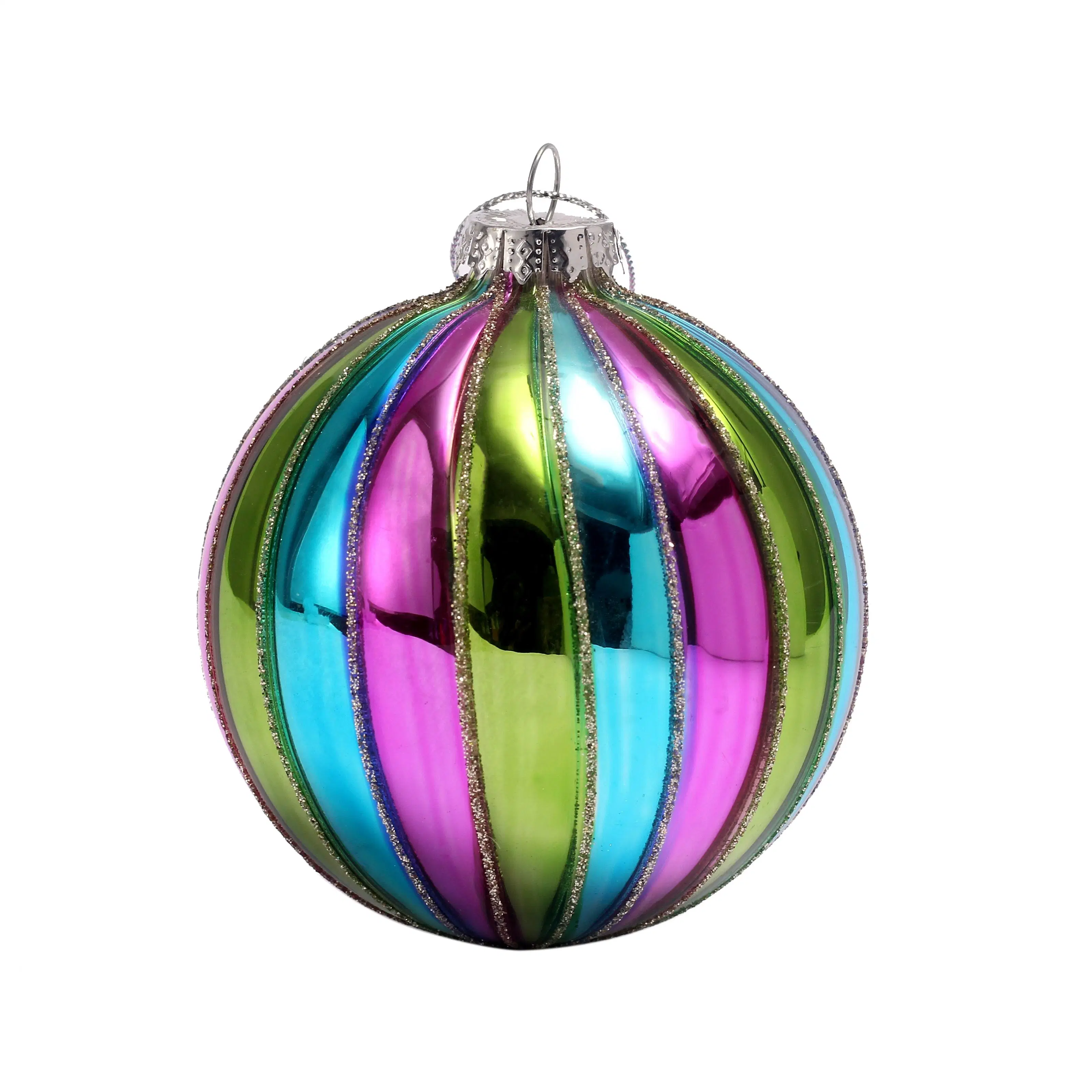 Colorful Glass Ball Ornaments Christmas Bauble Christmas Items