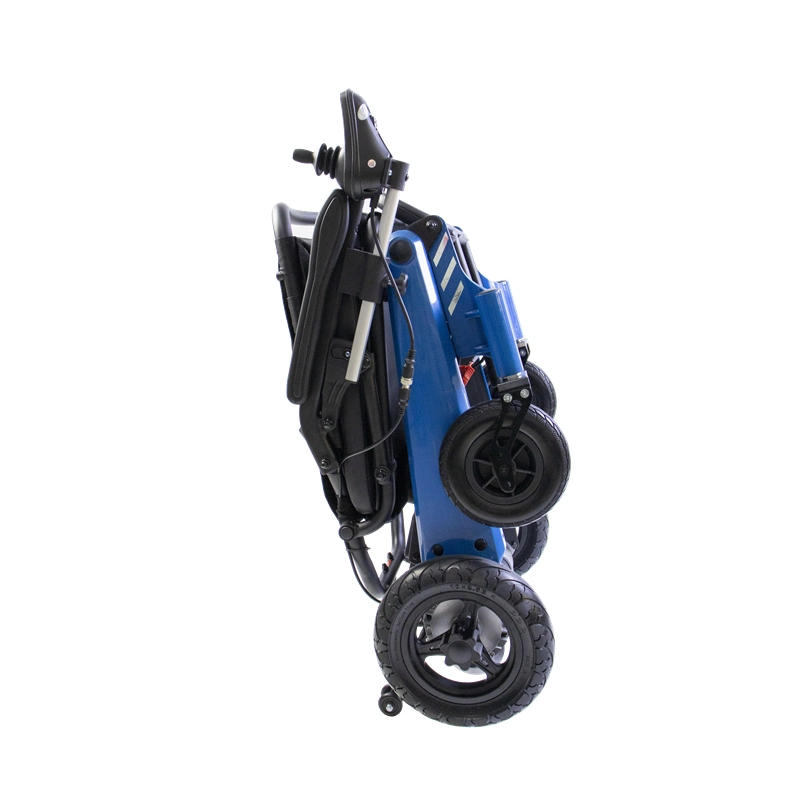 Ultra Light Magnesium Handicap Folding Power Electric Wheelchair