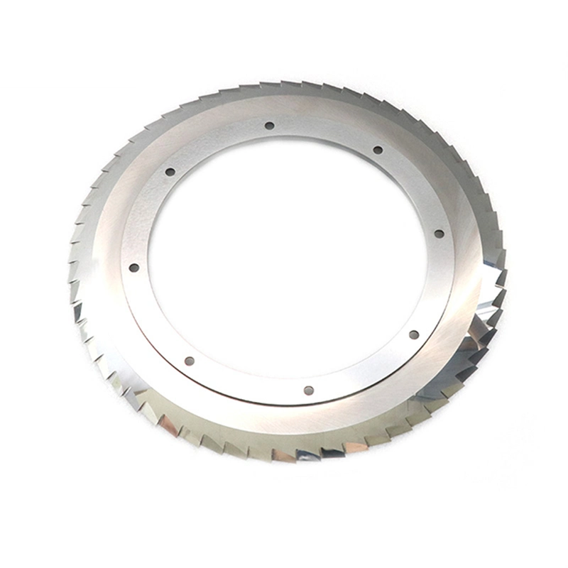 Circular Scuttering Machine Knife Serrated Blade Saw Blade Used for Cutting Bamboo Structures