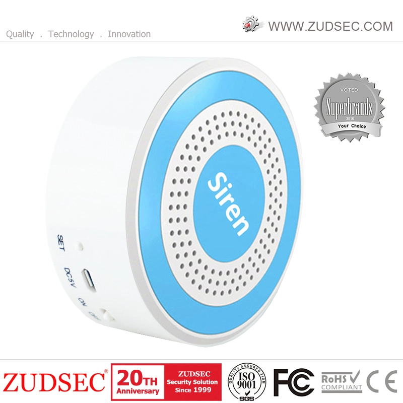 315MHz or 433MHz Wireless Strobe Siren with Remote Controller